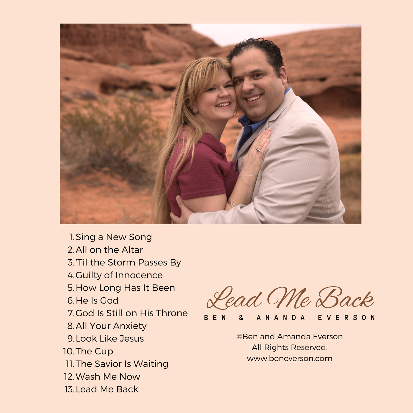 Lead Me Back | CD Album