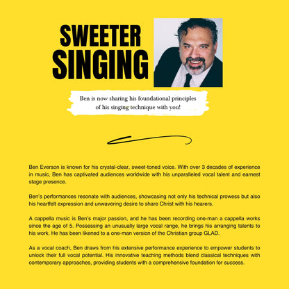 Sweeter Singing Vocal Course DVD