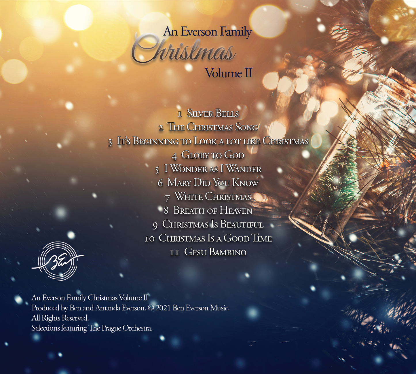 An Everson Family Christmas Volume II | CD Album
