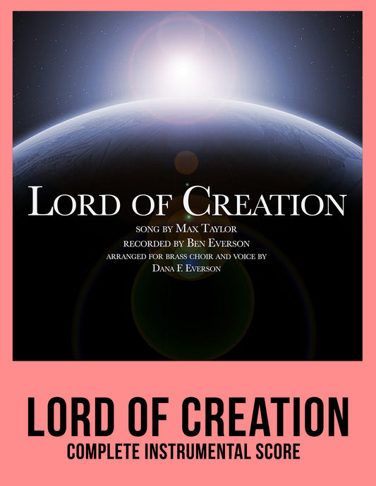 Lord of Creation | Full Ensemble Score PDF