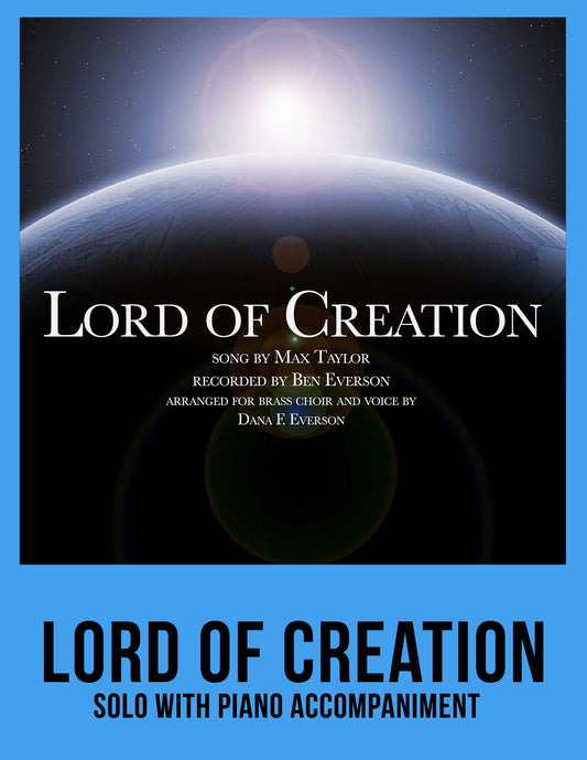 Lord of Creation | Solo with Piano PDF