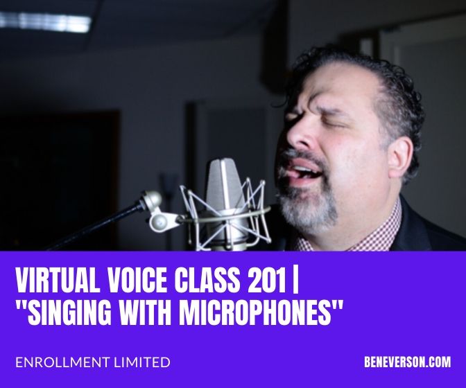 Virtual Class 201 | Singing with Microphones